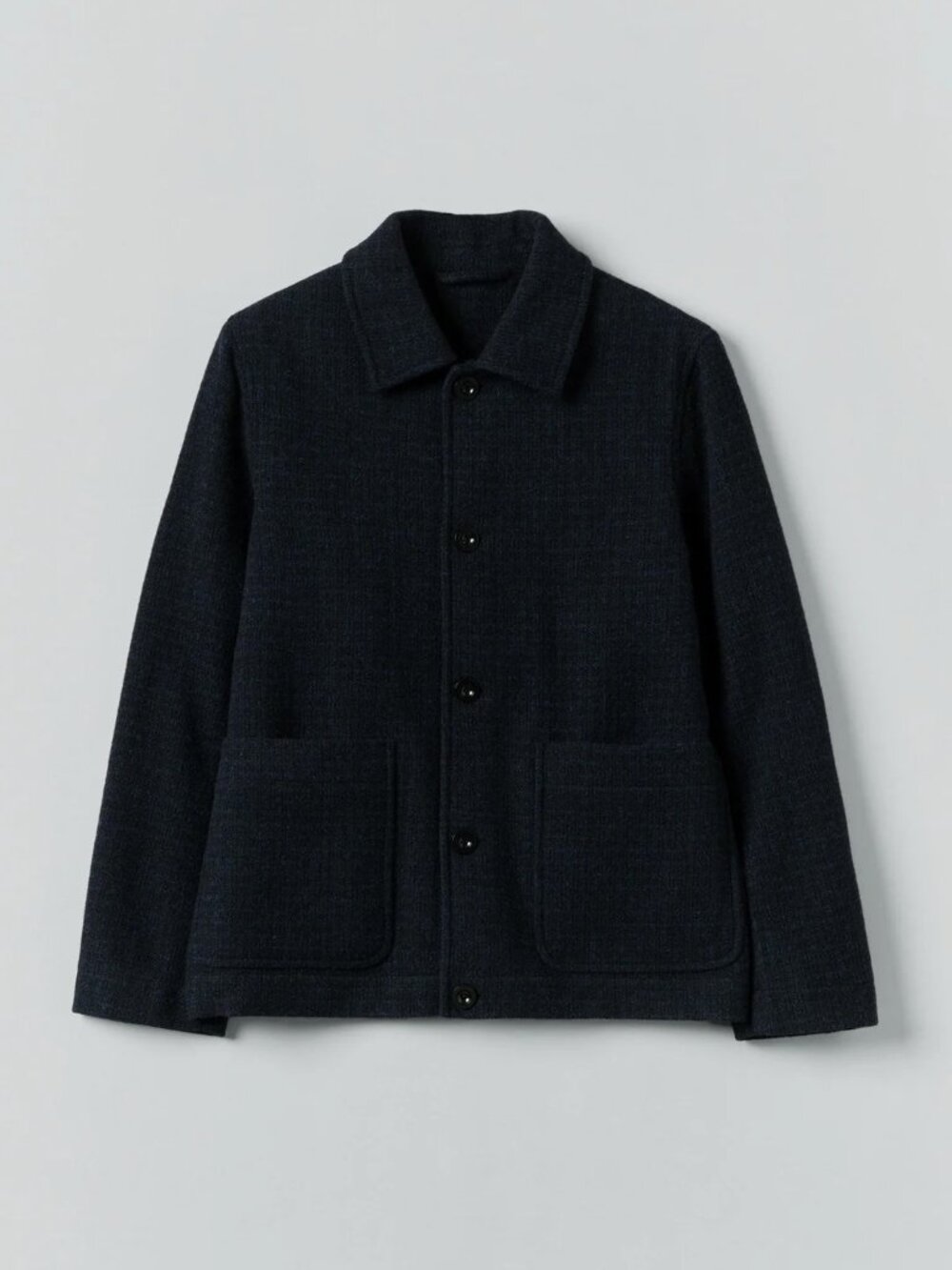 Brick Block Check Wool Chore Jacket